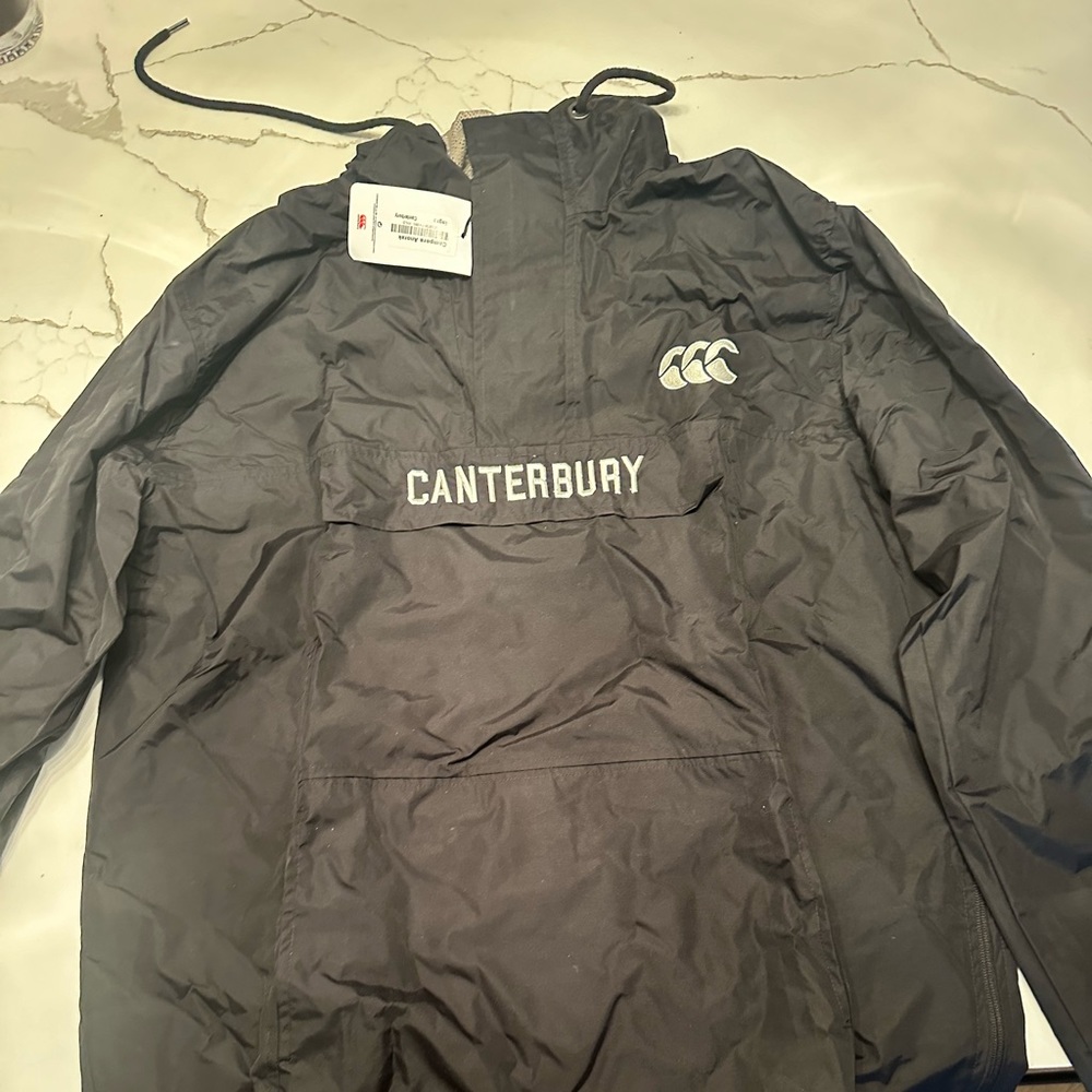 canterbury anorak windbreaker jacket